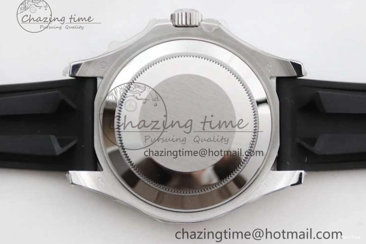 MiroTime 0328 Yacht-Master 42mm 226659 TWA 1:1 Best Edition 3D Black Ceramic Bezel on Oysterflex Strap VR Stretchable 2085